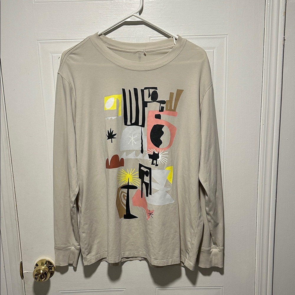 RARE Lululemon x Justin Broadbent All Yours Long Sleeve Shirt